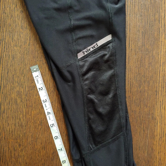 Hind Black and Mesh Activewear Capri Workout Leggings Size Women's Medium - Picture 6 of 14